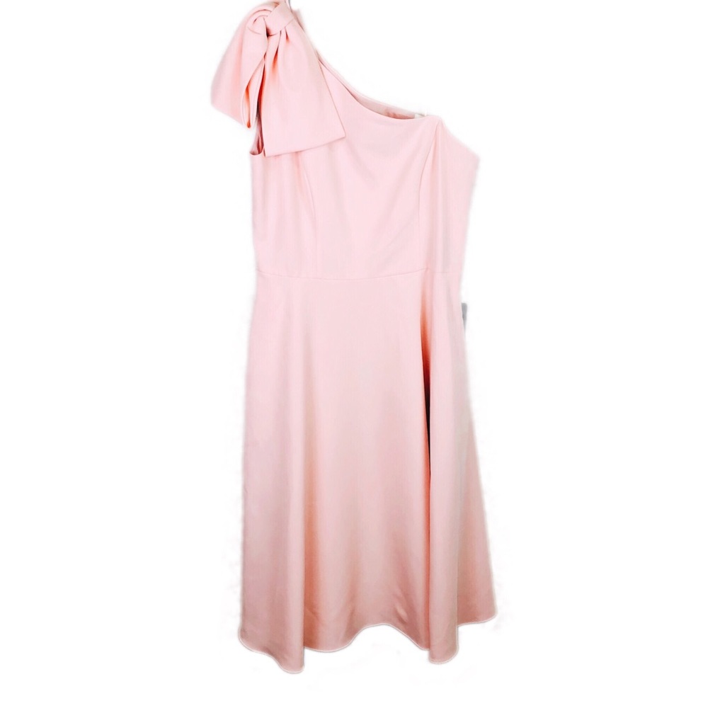 NWT Gal Meets Glam Yvonne Pink Bow Dress - Picture 3 of 7